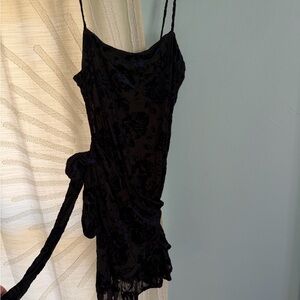 Free People Black Mini Dress